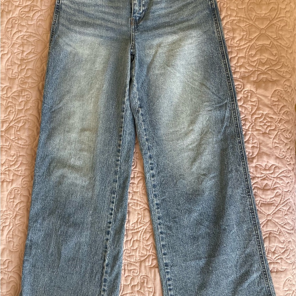 Celebrity Pink Light Wash Flare Jeans